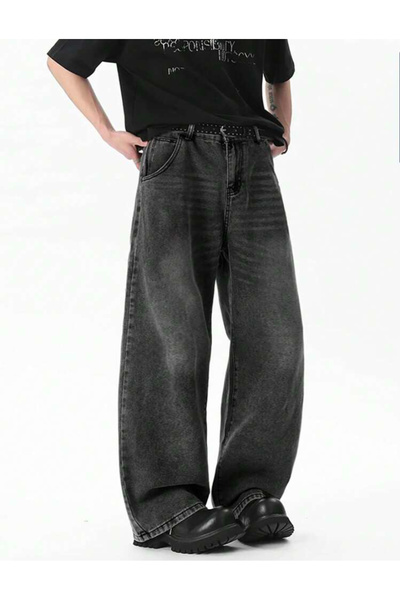 DEEFWEAR Unisex Retro Baggy Jean Pants