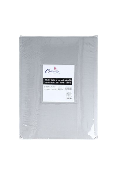 Celia 3-Piece Superior Quality Elegant Bedsheet Set Twin