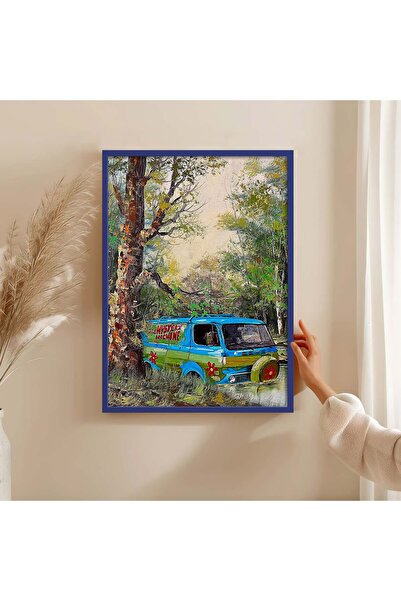 HOMEPACK TABLO CU CADRU DE LEMN POSTER CU CADRU DECOR ARTISTIC DE PERETE TK/1484