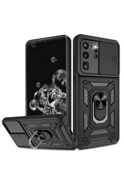 Rao Husa compatibila cu Samsung Galaxy S20 Ultra 4G/S20 Ultra 5G, Elegance, CamShield Series, T28, P