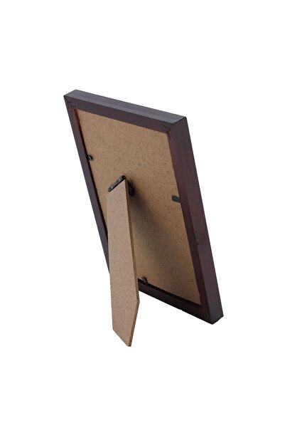 PROCART Willa photo frame 10x15 format, wood outline, for Wenghe desk