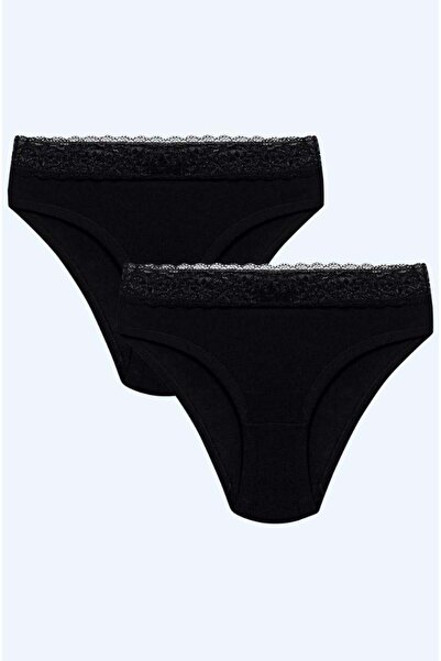 Brix Γυναικείο διπλό δαντελωτό χιπστερ