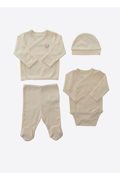kitikate Organic New Basic Premature Set of 4 Natural