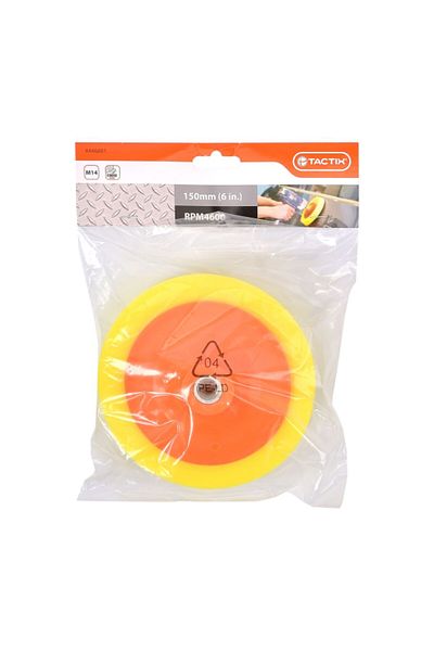 Tactix 4600RPM Versatile Lint-Free Buffing and Polishing Sponge 6 Inch