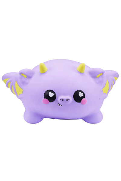 Smooshzees مجسم Squishy كبير من Snugzees S1 MH002001 - اليشم الأخضر التنين