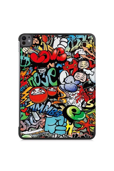 Rao Husa compatibila cu iPad Pro 13 2024, FoldPro, M25, Fibra Nano, Urban Vibe