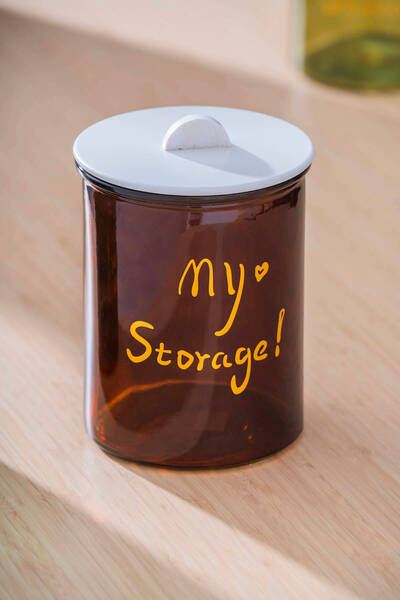 ACAR Pierre Wooden Jar Set with Lid - 20 cm