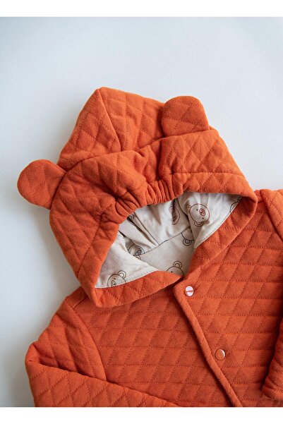 kitikate Oslo Quilted Coat Tile