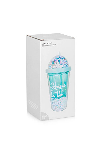 LC Waikiki LCW HOME Mavi Boncuklu Pipetli Bardak