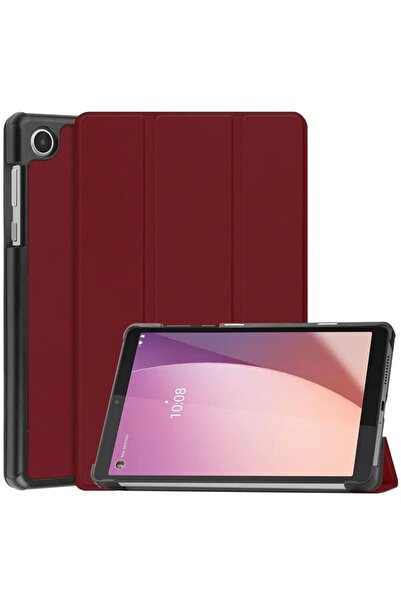 Rao Tablet Case Compatible with Lenovo Tab M8 Gen 4 8.0, FoldPro, J43, Nano Fiber, Crazy Red