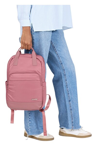 Chantria Suya Dayanıklı, Hırsızlık Koruma Cepli, Valiz Askı Aparatlı 14 inç Premium Sırt Çantası CB00762