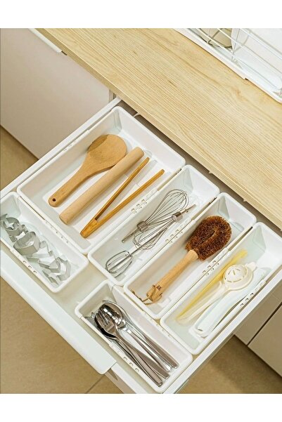 Bayev Flexi S-M Set of 2 Expandable Drawer Organizer Stationery Organizer - Closet Organizer Set