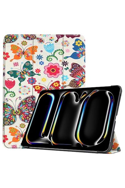 Rao Case compatible with iPad Pro 13 2024, FoldPro, M24, Nano Fiber, Butterfly