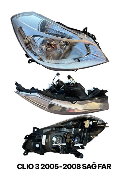 TYC CLIO 3 SAĞ FAR 2005-2008 260100203R