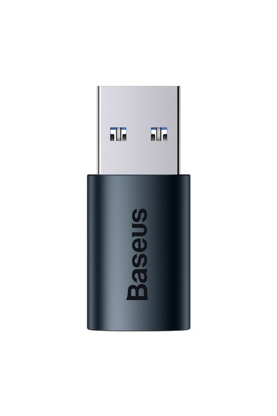 Baseus Dongle USB 3.1 Masculă la Tip-C Mamă, V33, Aliaj, Seria Ingenuity, Albastru