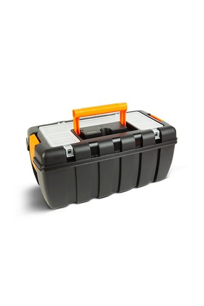 Primlife Toolbox made of plastic with 1 tray 37 X 29 X 16 cm