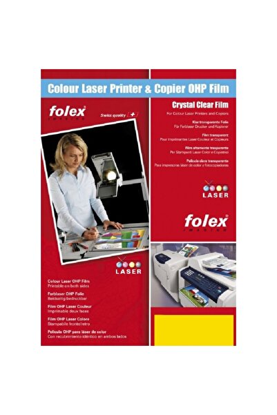 Folex Folie transparentă imprimabilă față-verso pentru laser și copiator