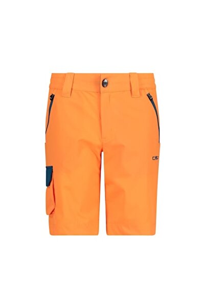 CMP Pantaloni scurți cargo de trekking pentru copii 31T5634 - Portocaliu/Bleu...