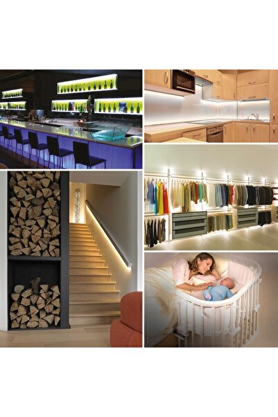 Primlife Banda Led cu Senzor de Miscare, cu Baterie, 100 Cm