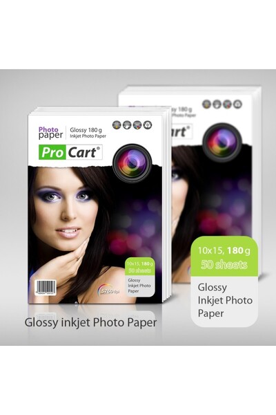 PROCART HÂRTIE FOTO 10X15 Lucioasă 180 grame