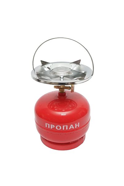 Breckner Germany Camping stove, portable, one burner, with cylinder, LPG, 2 kg