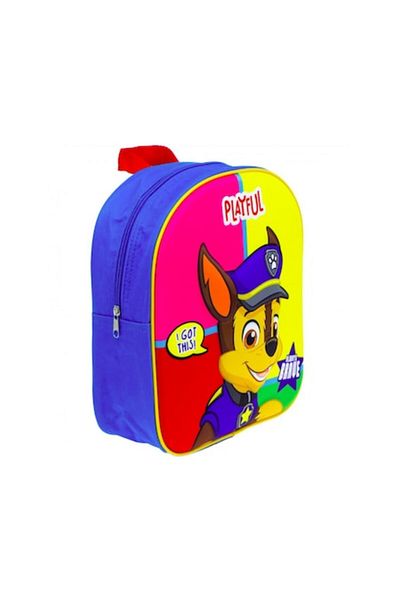 Rao Children's Backpack, 3D Chase Paw Patrol Model, Adjustable Straps, Dimensions 31 x 26 x 11 cm, Multi