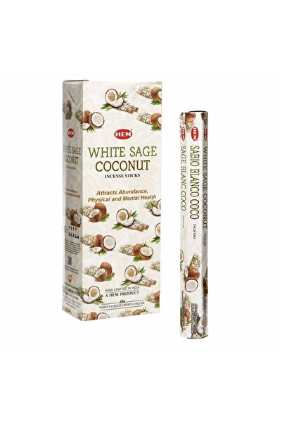 Hem Set Betisoare Parfumate White Sage Coconut 120 Buc