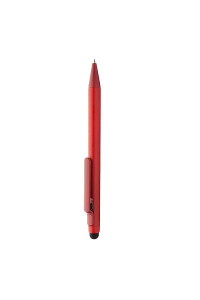 Rao Stilou universal cu vârf și clip, plastic, roșu
