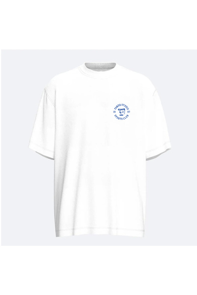 Fandr Store Black Oversize Sports Club Unisex T-Shirt