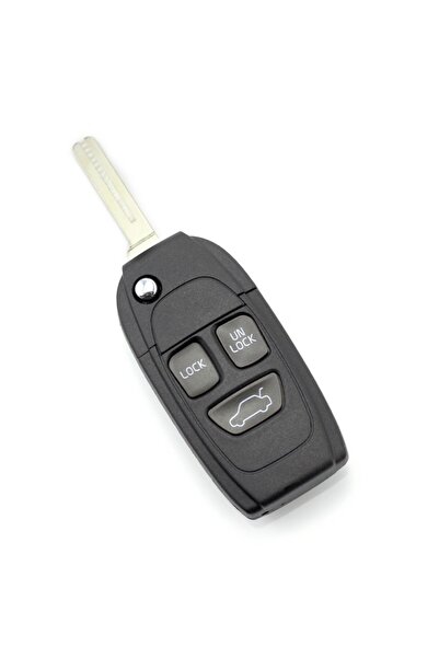 Primlife Carcasă cheie pliabilă Volvo cu 3 butoane de la