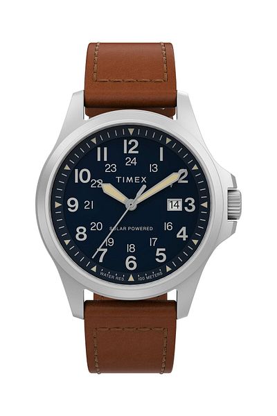 Timex Ceas solar albastru pentru bărbați Timex-TW2V03600.