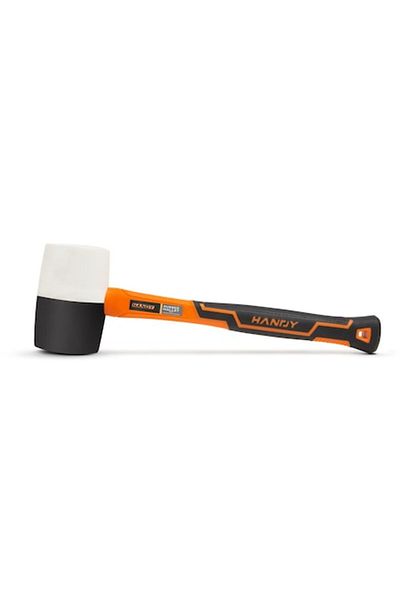 Primlife Ciocan de cauciuc cu mâner din fibră de sticlă 907 G