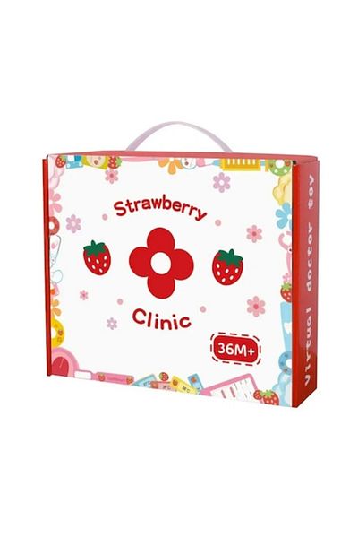 OEM Doctor Play Set, 16 Pieces, Wooden, 3+ Years