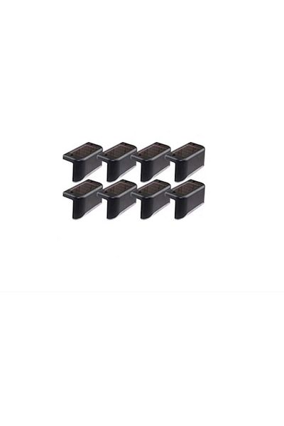 OEM Set lămpi solare pentru trepte sau terase, senzor de lumină, negru, 7,5x5x3,5 cm
