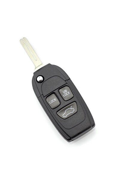 Primlife Carcasă cheie pliabilă Volvo cu 3 butoane de la