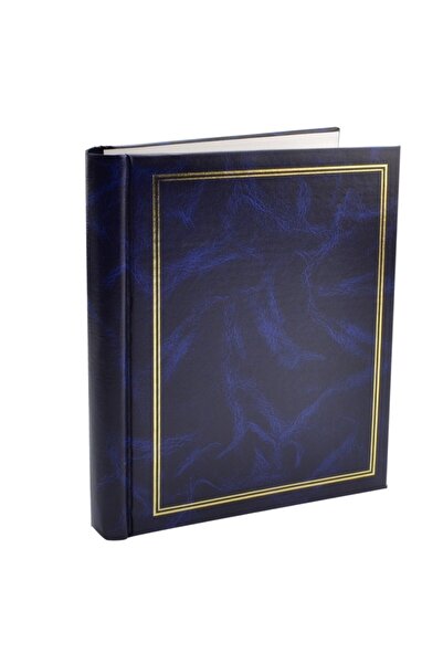 PROCART Album foto clasic, 10 benzi autoadezive, spațiu pentru notițe, format 9x13, 10x15, dimensiune 25x29 cm Albastru