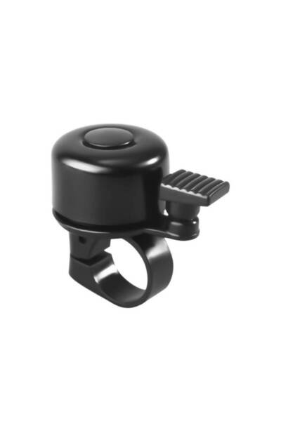 Rao Sonerie mecanică mini pentru bicicletă, 3 cm, aluminiu, negru