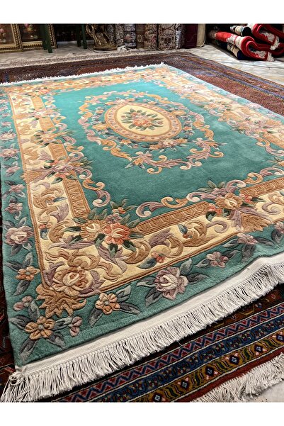 RD RAMAZAN DAĞ EL HALI SANATI El Dokuma Kabartmalı Çin Halısıdır Birinci Sını...