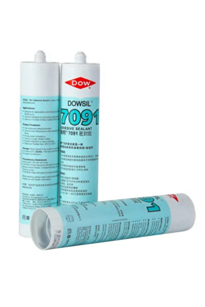 DOWSIL 7091 Adhesive Sealant/Nötr Kürlenen Silikon Yapıştırıcı (310ml) - SİYAH