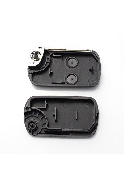 Primlife Carcasă cheie Land Rover tip rabatabilă cu 2 butoane și pregătire pentru cip,