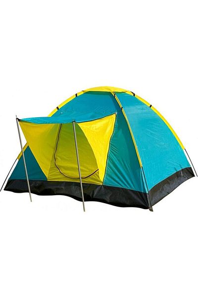 Strend Pro Cort camping, Strend Pro, 3-4 persoane, poliester cu rezistenta UV, impermeabil, 205x205x120 cm