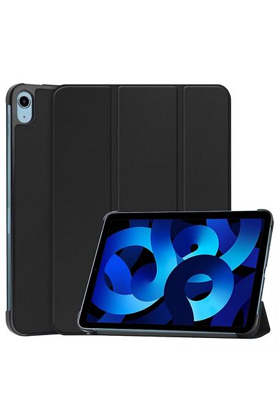 Rao FoldPro Tablet Case Compatible with Apple iPad Air 4 (2020)/Air 5 (2022), Nano Fiber, Pitch Black