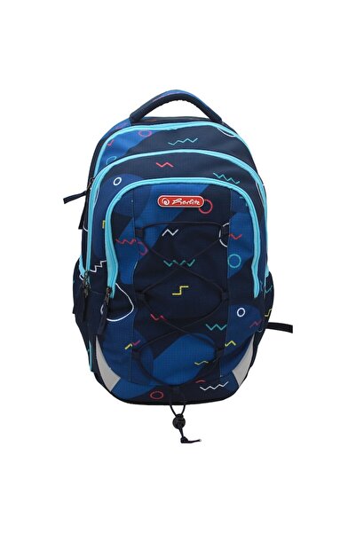 Herlitz Backpack Strings Pro, Color Multicolor, Dimensions 43×29×22 cm, Mater...