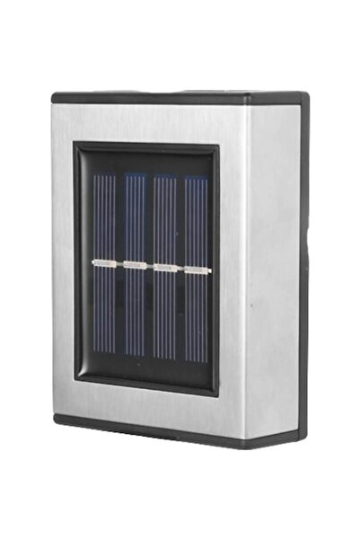 Danex LED Solar Wall Light, IP65, 1.2V 600mAh, Warm White, Black