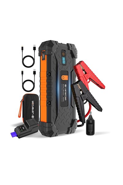 ömürdepo Lenercom PowerBank 3000A 24000mAh 12V Akü Takviye