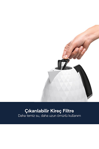 DELONGHİ Brillante, Kbj2001.W Kettle Kettle