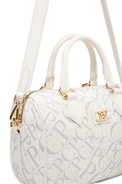 Pierre Cardin Monogram Weiß Damen Umhängetasche 05PO25Y2521