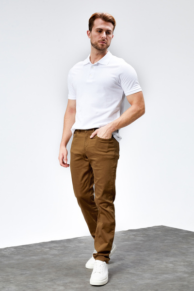 HLT JEANS Blugi obișnuiți pentru bărbați Pantaloni din denim elastic din lycra HLTHE 001982