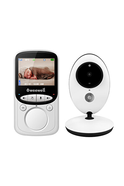 WEEWELL WMV815 Weewel Bebek Kamerası - 2,4" LCD Ekran, Karşılıklı Konuşma, Sakinleştirici Ninni