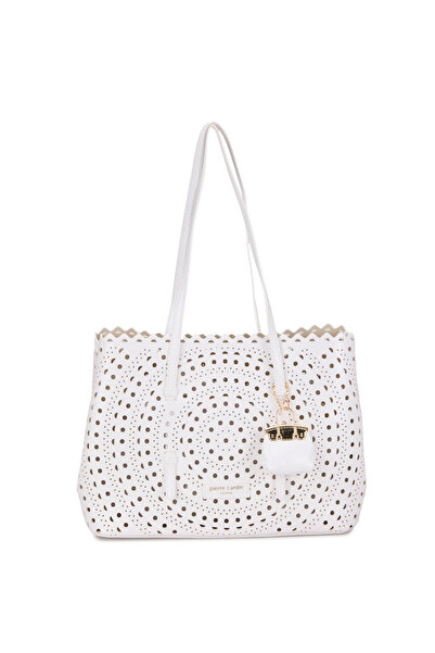 Pierre Cardin White Women's Shoulder Bag 05Po25Y956
